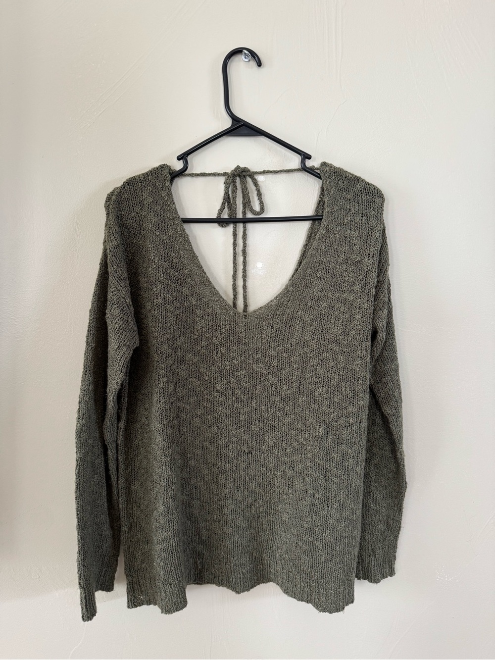 Tie Back Sweater